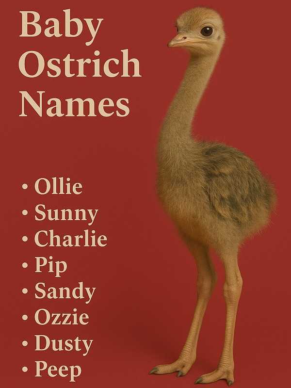 Baby Ostrich Names