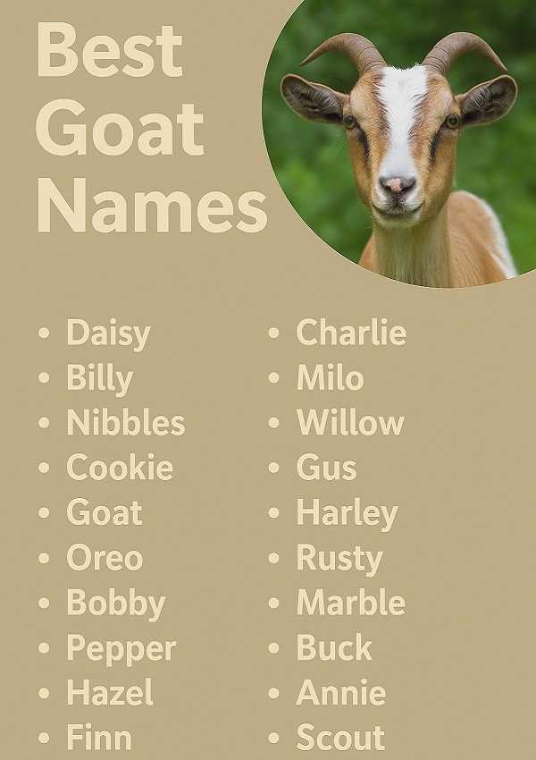 Best Goat Names