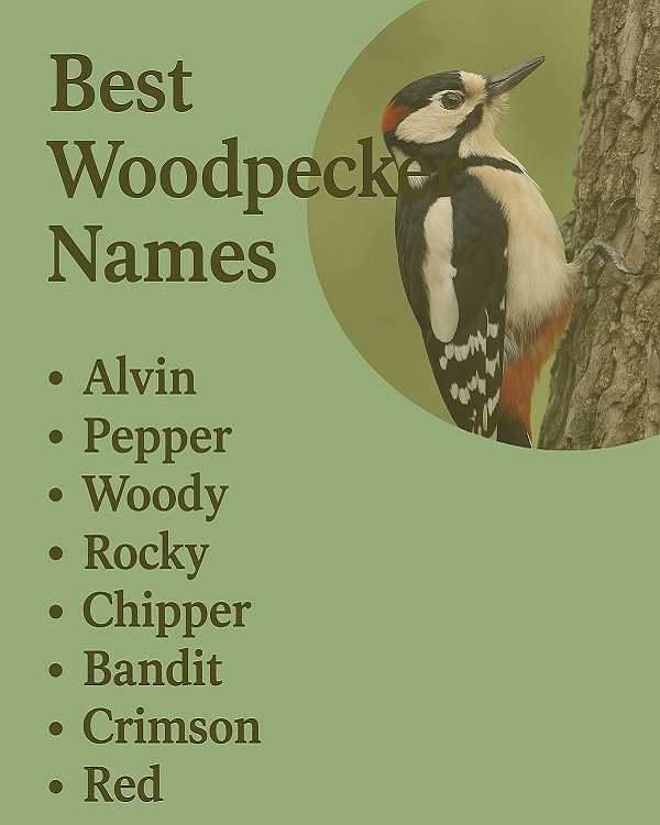Best Woodpecker Names