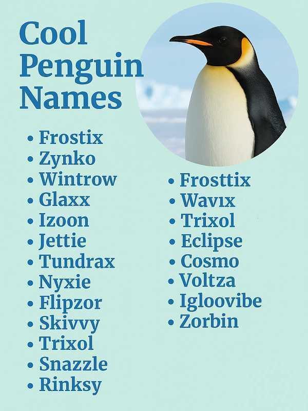 Cool Penguin Names