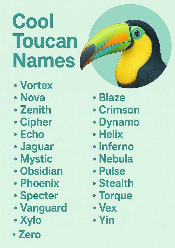 Cool Toucan Names