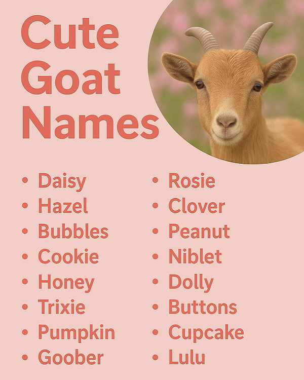 Cute Goat Names