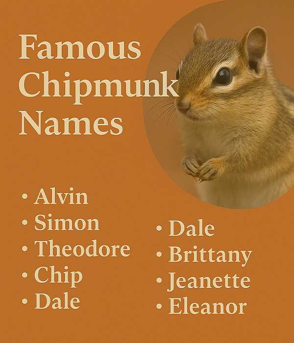 Famous Chipmunk Names