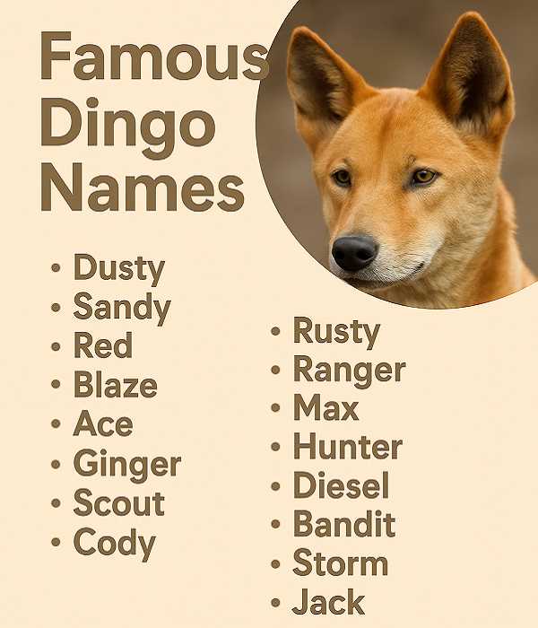 Famous Dingo Names