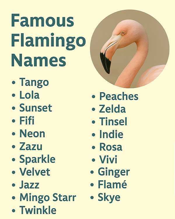 Famous Flamingo Names