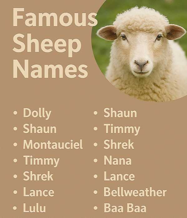 Famous Sheep Names