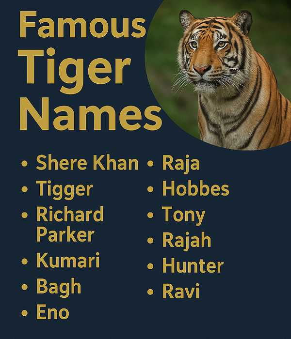 Famous Tiger Names
