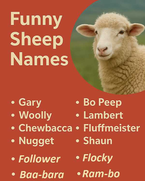 Funny Sheep Names