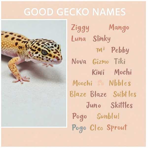 Good Gecko Names