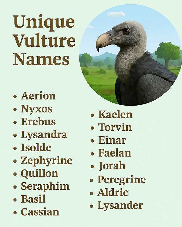 Male Vulture Names