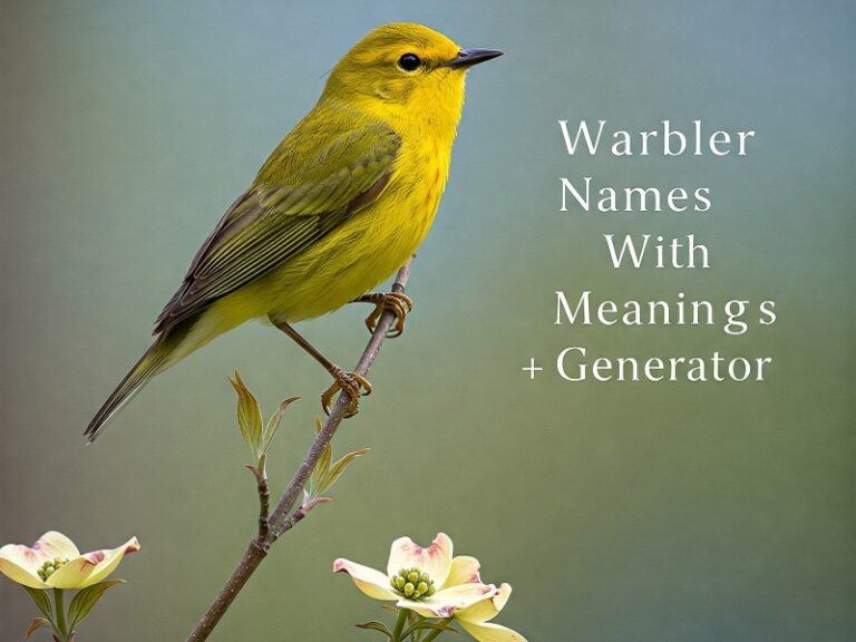 Warbler Names