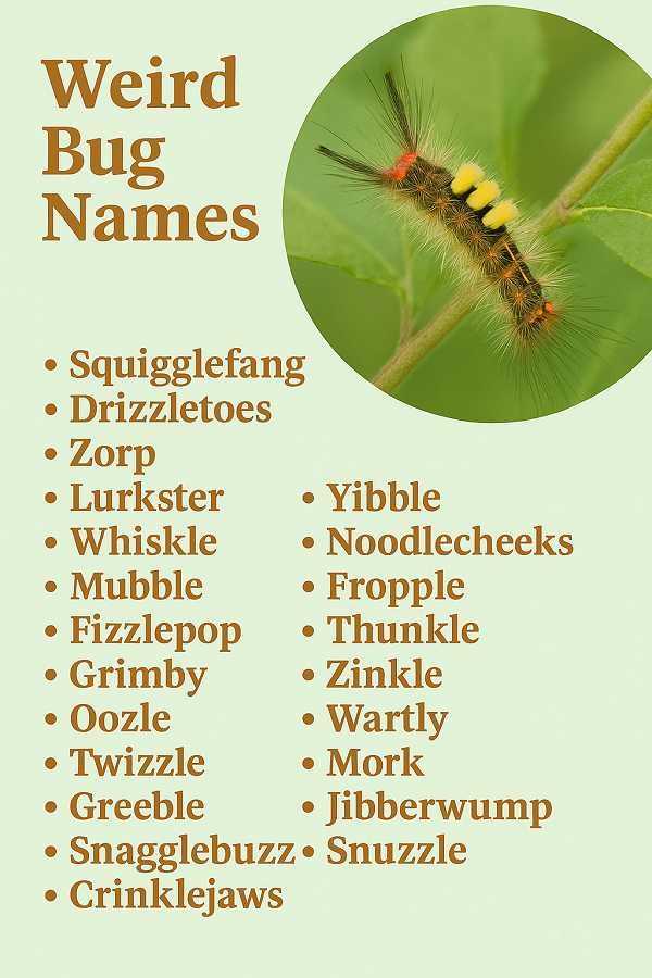 Weird Bug Names