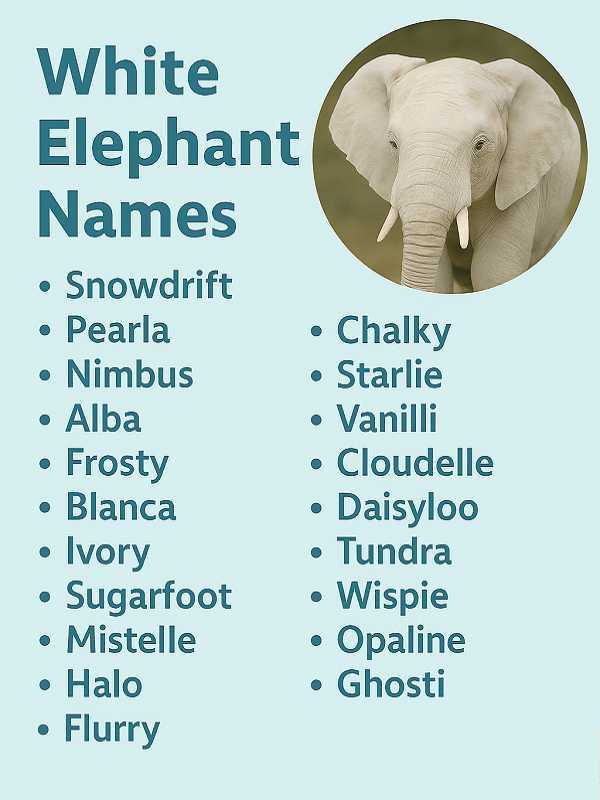 White Elephant Names