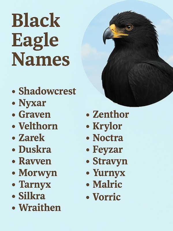 Black Eagle Names