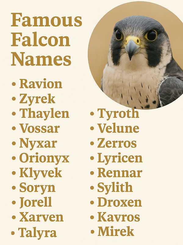 Famous Falcon Names
