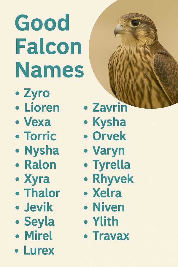 Good Falcon Names