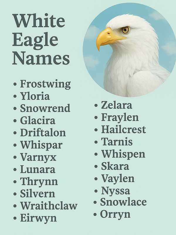 White Eagle Names